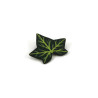 Green ivy leaf brooch