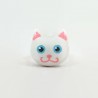 Eco-friendly white cat head adjustable ring