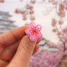 Bague éco-responsable en forme de fleur de sakura