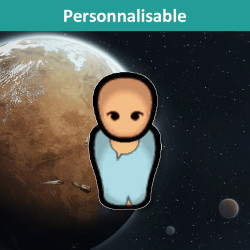 Customizable colonist magnet