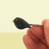 Blackbird Hair Pin ( Version 2)
