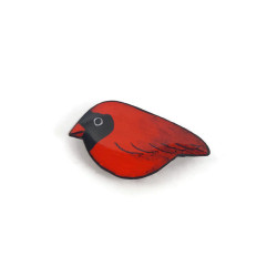 Magnet cardinal rouge