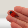 Magnet cardinal rouge