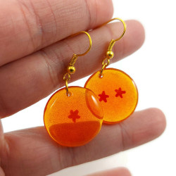 Dragon Ball dangle earrings