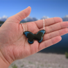 Customizable butterfly necklace