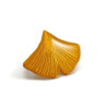 Pin's feuille de ginkgo jaune