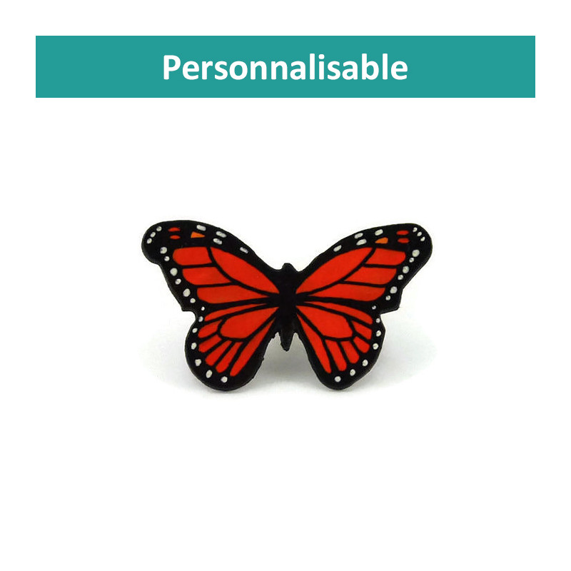 Broche papillon personnalisable