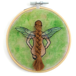 Fairy embroidery