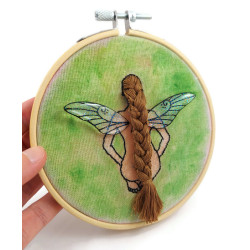 Fairy embroidery