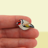 Elegant goldfinch Magnet