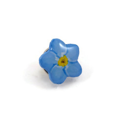 Pin's myosotis bleue