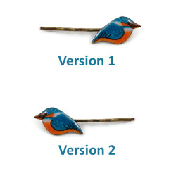 Kingfisher hair pin