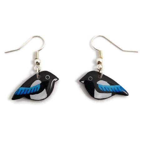 Magpie earrings