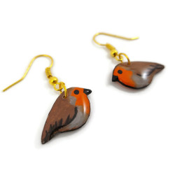 Robins earrings