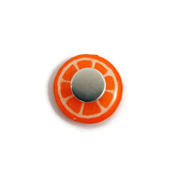 Orange slice magnet