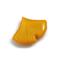 Magnet feuille de ginkgo jaune