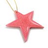 Pastel pink star suspension with candy pink doodles