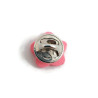 Pink forget me not pin badge