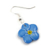 Forget me not dangle earring (Sold individually)