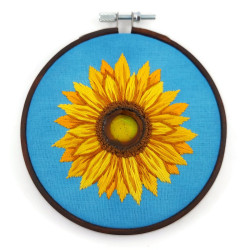 Sunflower embroidery