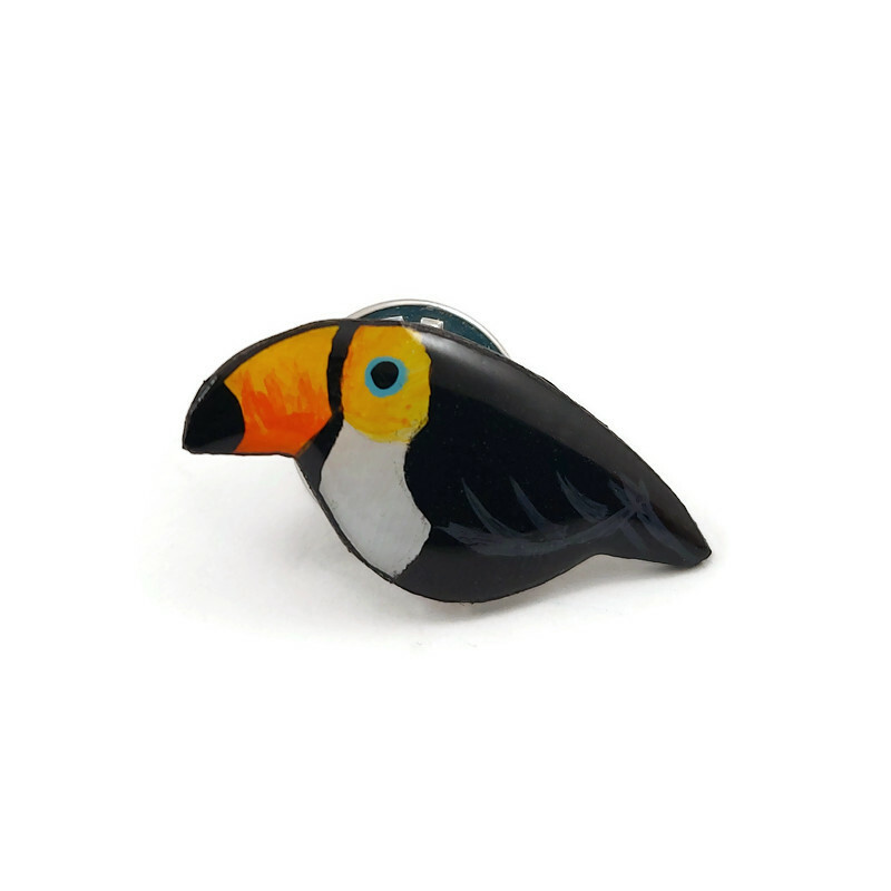 Toucan Pin Badge