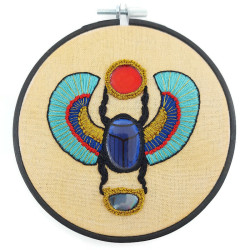 Khepri embroidery