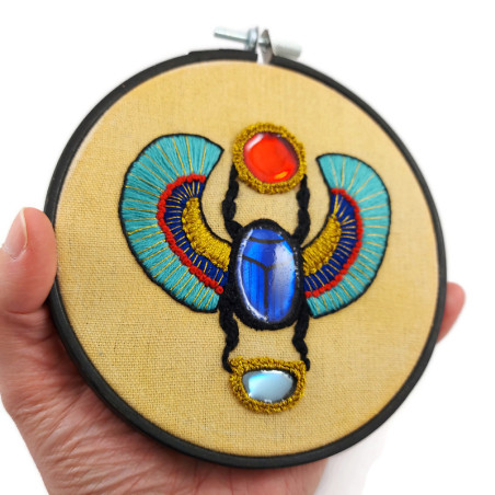 Khepri embroidery