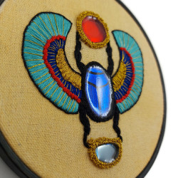 Khepri embroidery