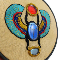 Khepri embroidery