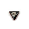 Small red triangle antifascism ear stud (sold individually)