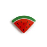 Triangular watermelon slice magnet