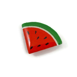 Triangular watermelon slice magnet