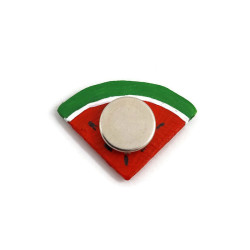 Triangular watermelon slice magnet