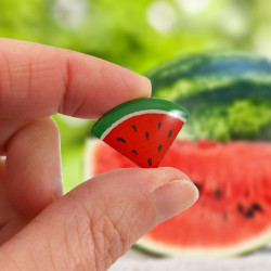 Triangular watermelon slice magnet