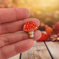 Fly agaric magnet