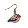 Elegant goldfinch earring (Sold individually)