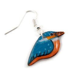 Kingfisher earring (sold individually)