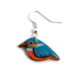 Kingfisher earring (sold individually)