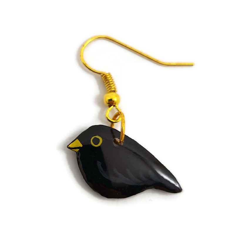 Blackbird earring (sold individually)