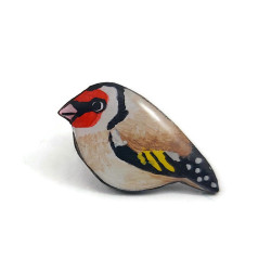 Elegant goldfinch ear ship (Sold Individually)