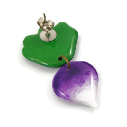 Puce d'oreille pendante en forme de navet (Vendue à l'unité)