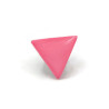 Small pink triangle anti-LGBTphobia ear stud (sold individually)