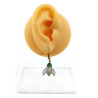 Snowdrop flower dangle earring (Sold individually)