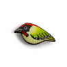 Magnet en forme de pic vert