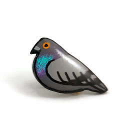 Pin's pigeon biset
