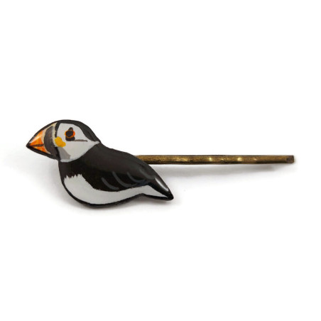 Atlantic Puffin Hair Pin