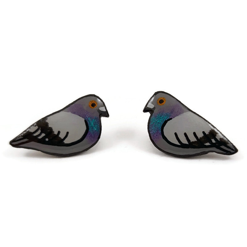 Puces d'oreilles pigeons biset