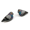 Puces d'oreilles pigeons biset