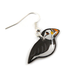 Atlantic Puffin Dangle Earring (Sold individually)