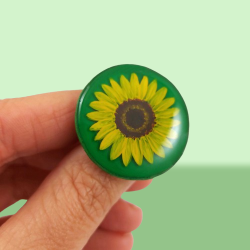 Broche Tournesol (handicap invisible)